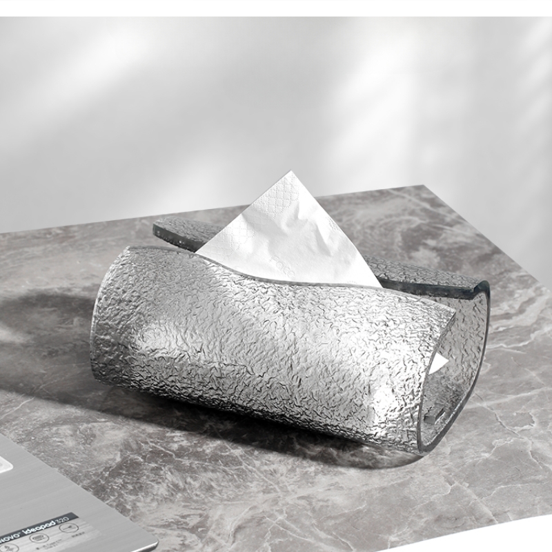 Resin Art Coffee Table - Avrupa modern gelişmiş kağıt mendil kutusu