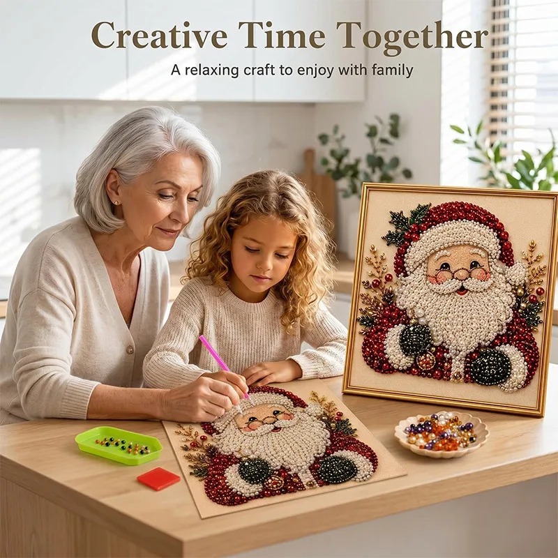 Resin Art Kit For Beginners - Noel İnci Elmas Boyama Sanat Seti