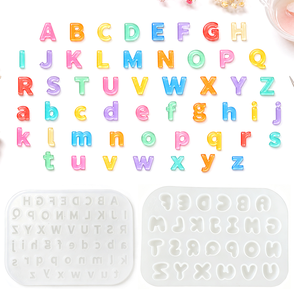 Resin Art Alphabet - S0321 Mini Boy Silikon Kalıp, DIY