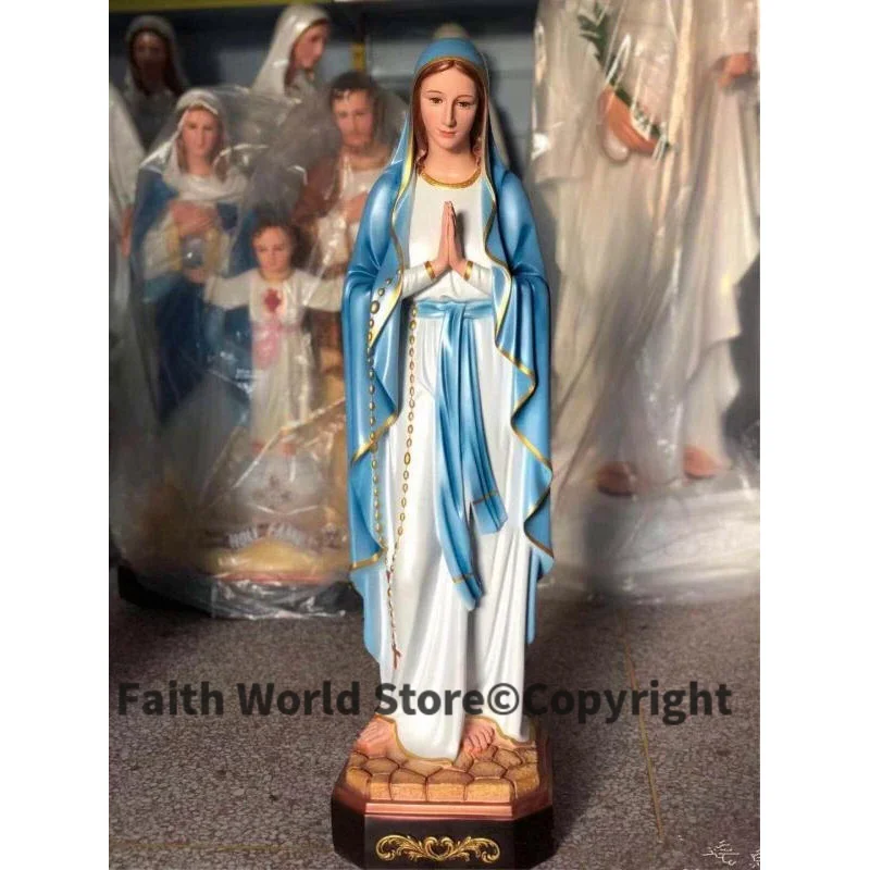 Resin Art Mary - 100 CM büyük-Hıristiyanlık Madonna Ev Dekor