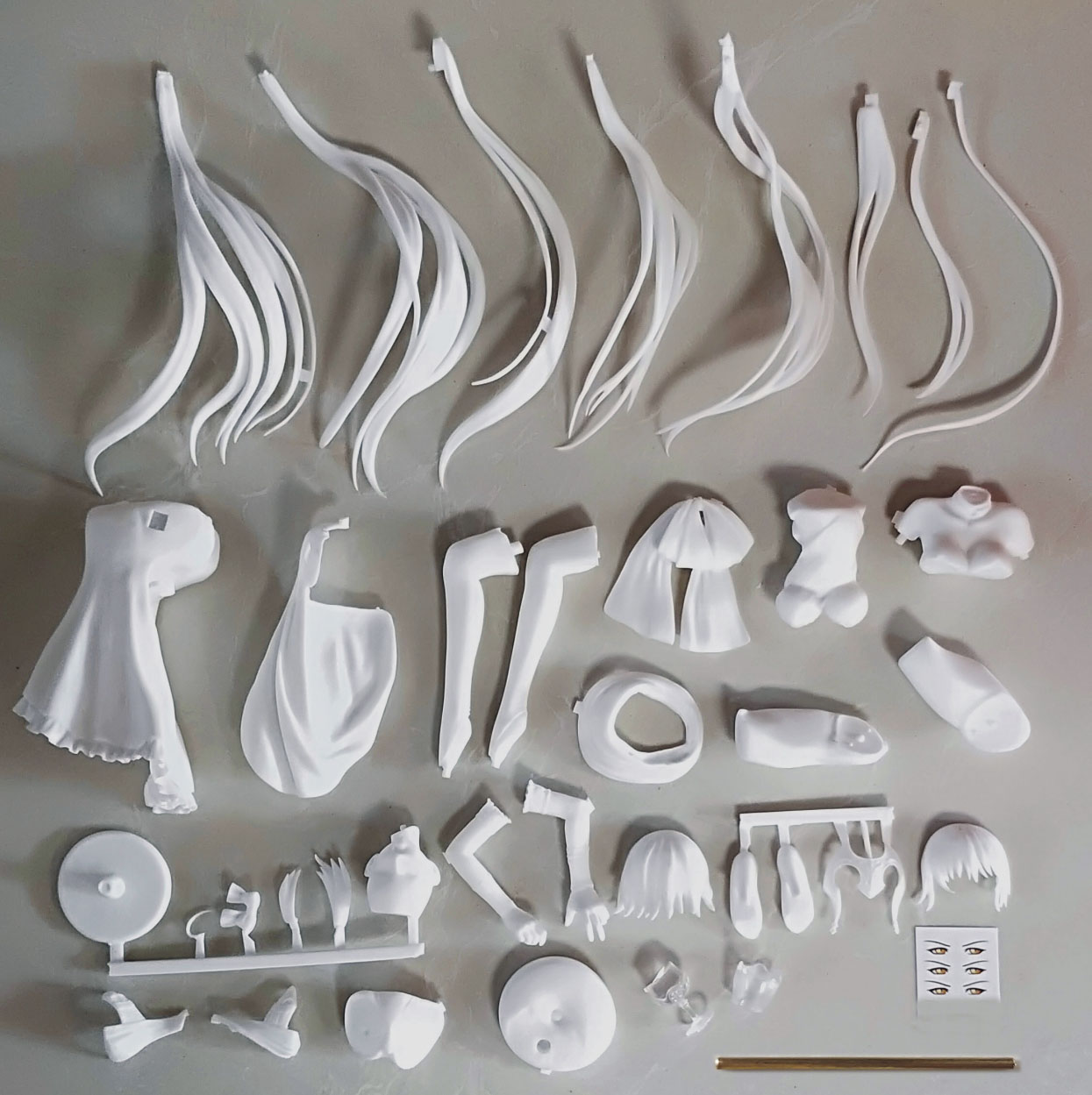 Resin Art Online - Anime Akşam Yemeği elbisesi Joan of