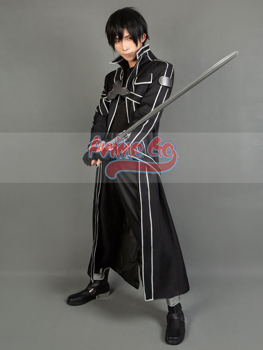 Resin Art Online - Kirito Kirigaya Kazuto Cosplay Kostüm Anime