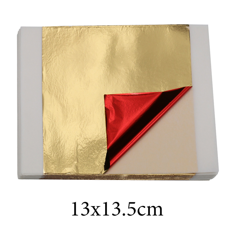 Resin Art For Anniversary Gift - 100 adet İmitasyon Altın Varak Kağıdı
