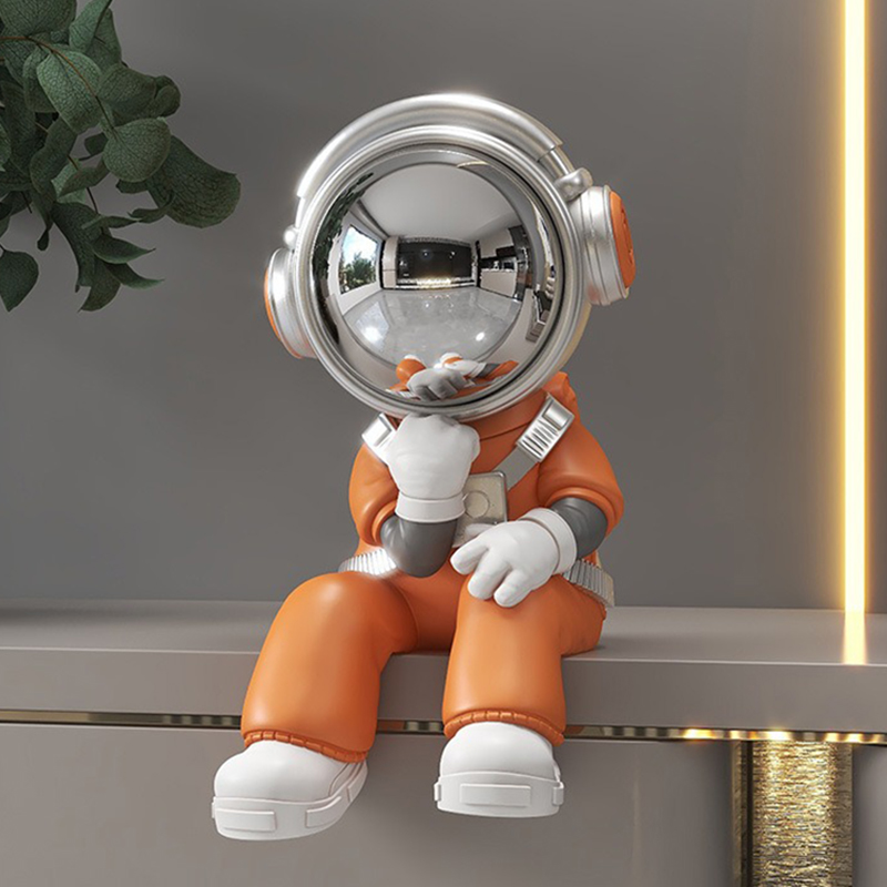 Resin Art Ideas - Minyatür Astronot Süsler Oturma Odası Estetik