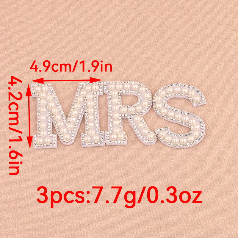 Resin Art Alphabet - 1 Set MRS Yapay İnci ve
