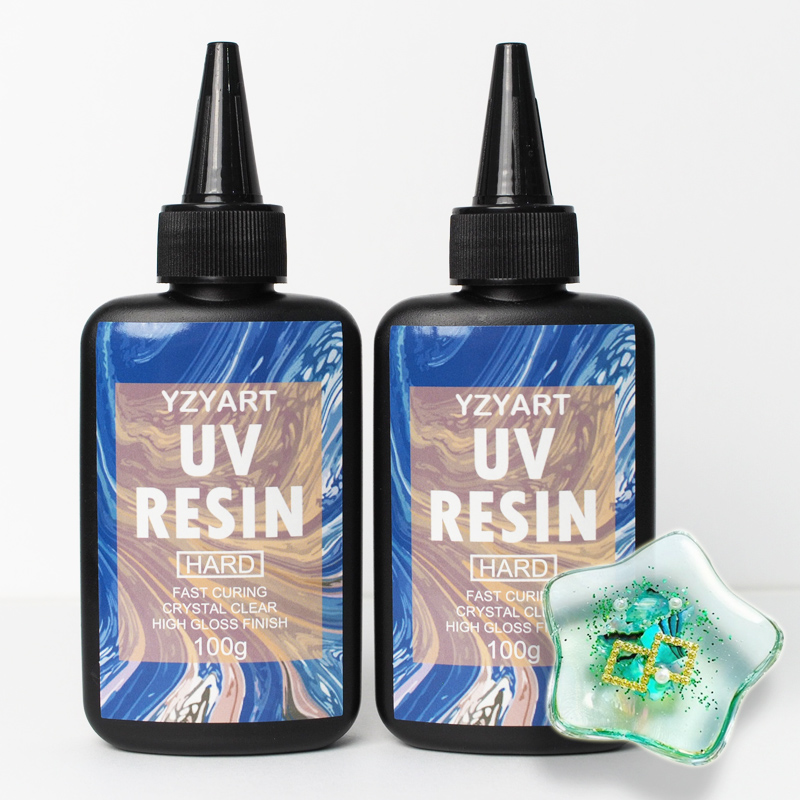 Resin Art Kit For Beginners - Yükseltilmiş UV Reçine Sert Başlangıç Sert