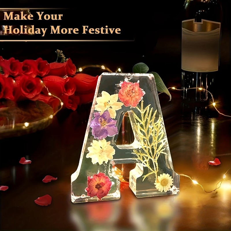 Reçine sanatı, tabela yapımı,  - Resin Art Alphabet incelemesi ve fiyatı