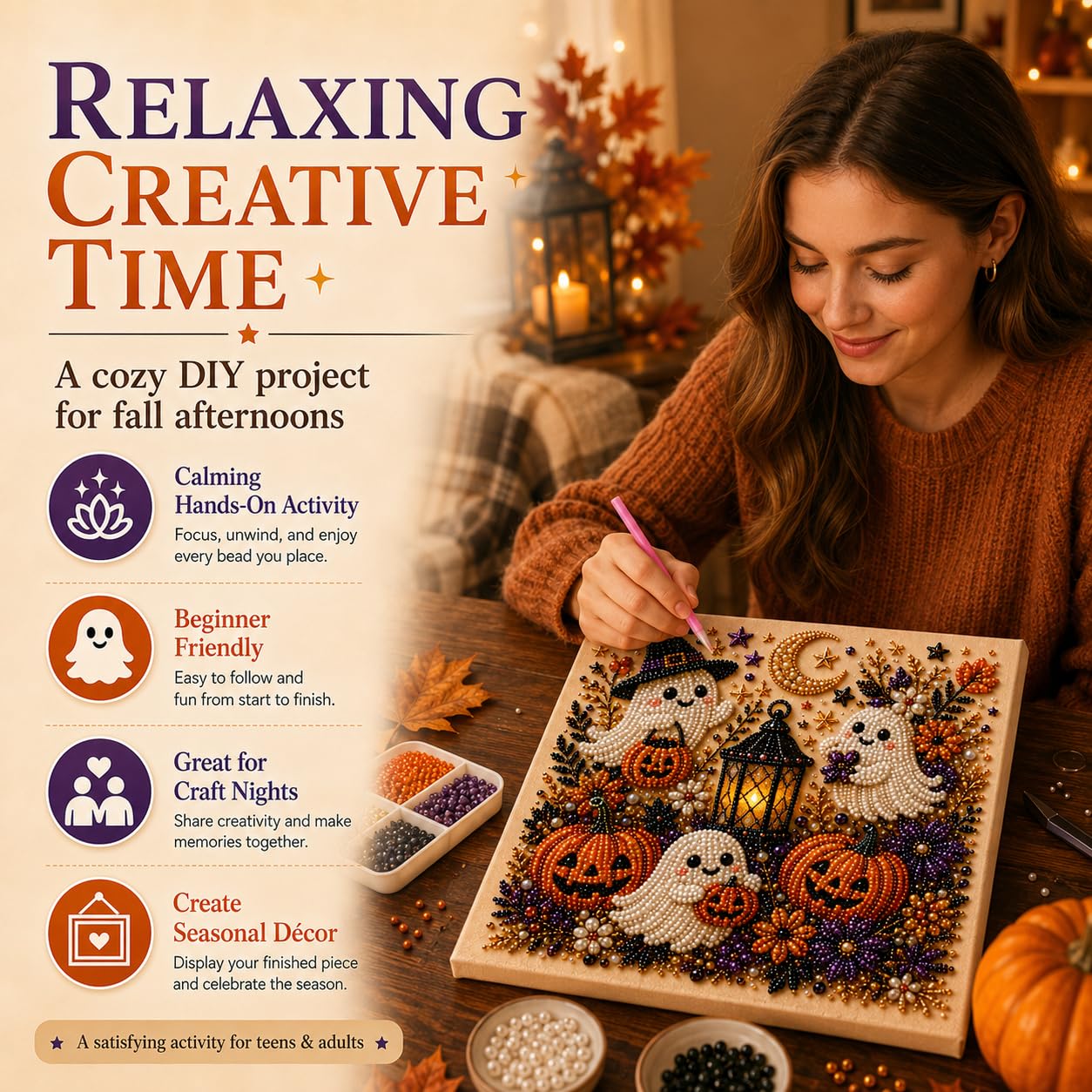 @Halloween Yetişkinler İçin İn - Resin Art Kit For Beginners incelemesi ve fiyatı