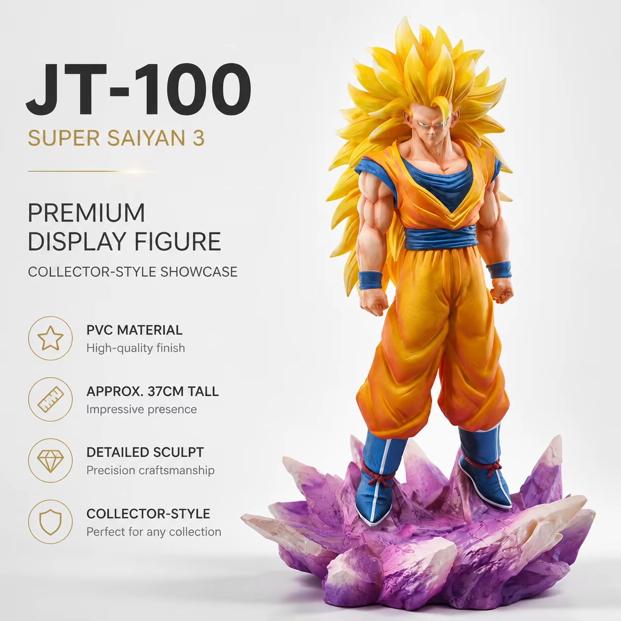 37cm Jt Studio Dragon Ball Z S - Resin Art Goku incelemesi ve fiyatı