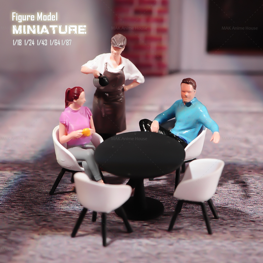 Minyatür Figürleri 1/87 1/64 1 - Resin Art Coffee Table incelemesi ve fiyatı