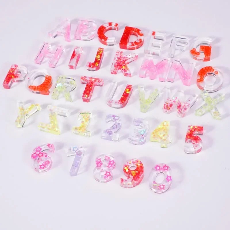 Küçük 26'lı Büyük Harfler Reçi - Resin Art Alphabet incelemesi ve fiyatı