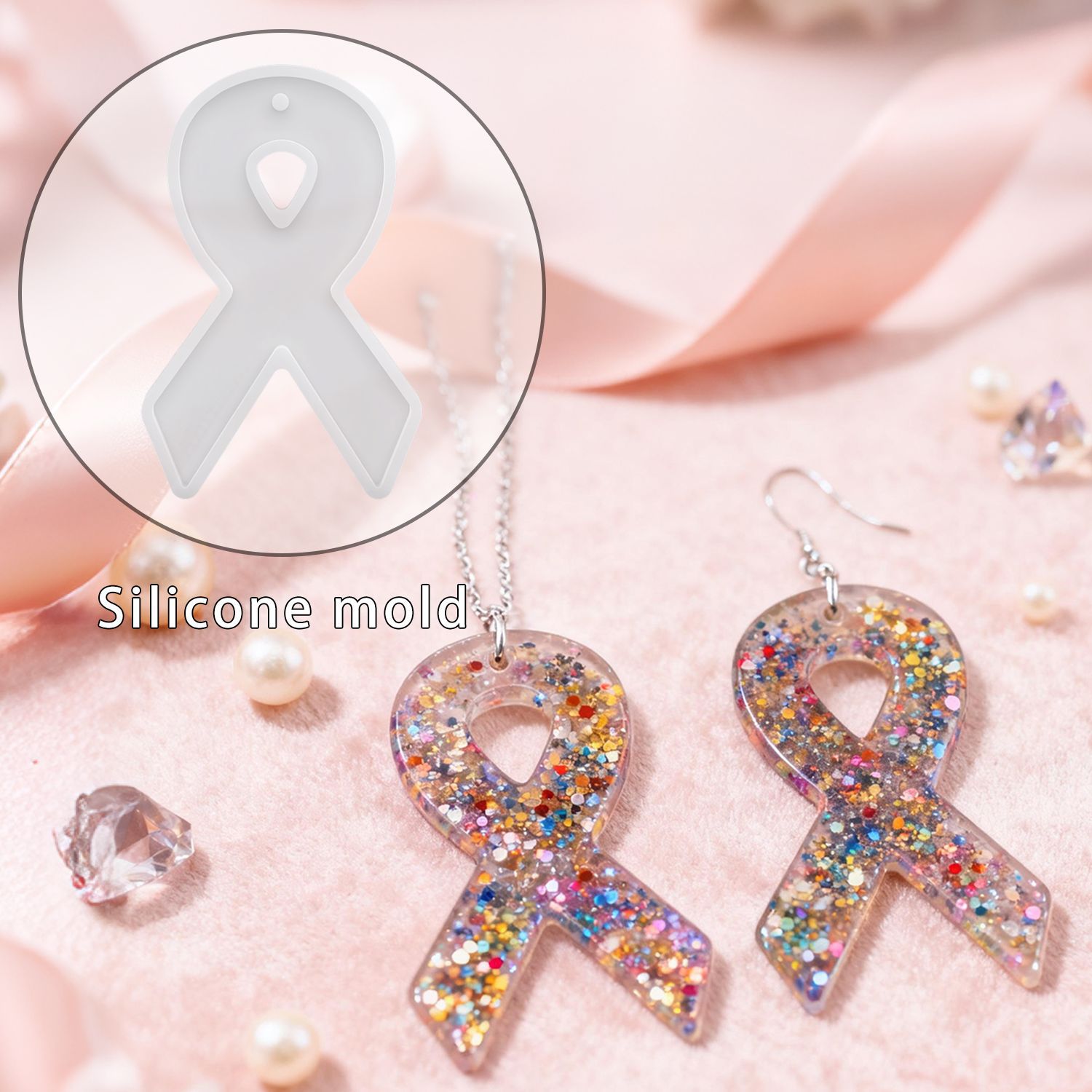 DIY Kurdele Küpe Reçine Kalıpl - Resin Art Things incelemesi ve fiyatı