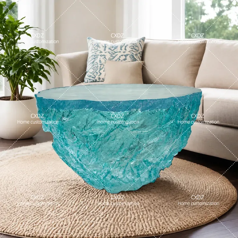 Lüks Şeffaf Epoksi Reçine Yuva - Resin Art Coffee Table incelemesi ve fiyatı