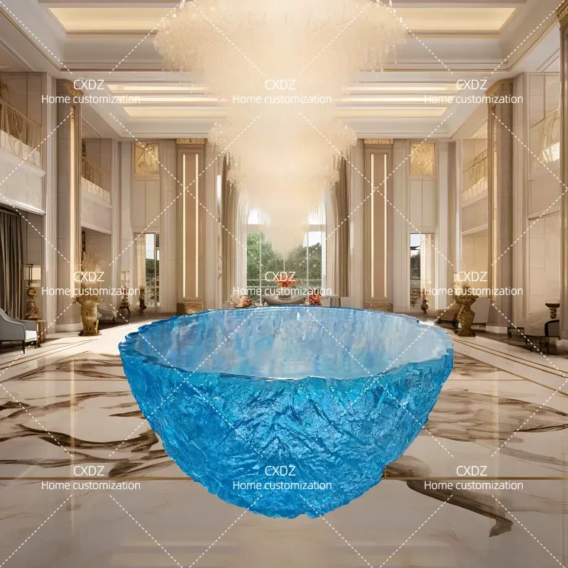 Lüks Şeffaf Epoksi Reçine Yuva - Resin Art Coffee Table incelemesi ve fiyatı