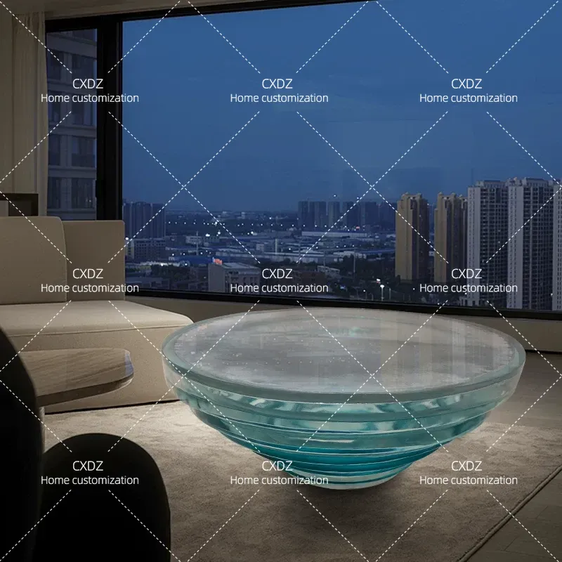 Lüks Şeffaf Epoksi Reçine Yuva - Resin Art Coffee Table incelemesi ve fiyatı