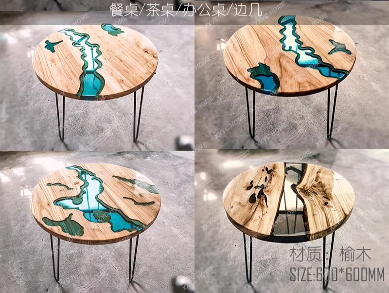 Yaratıcı sanat yemek masası ep - Resin Art Coffee Table incelemesi ve fiyatı