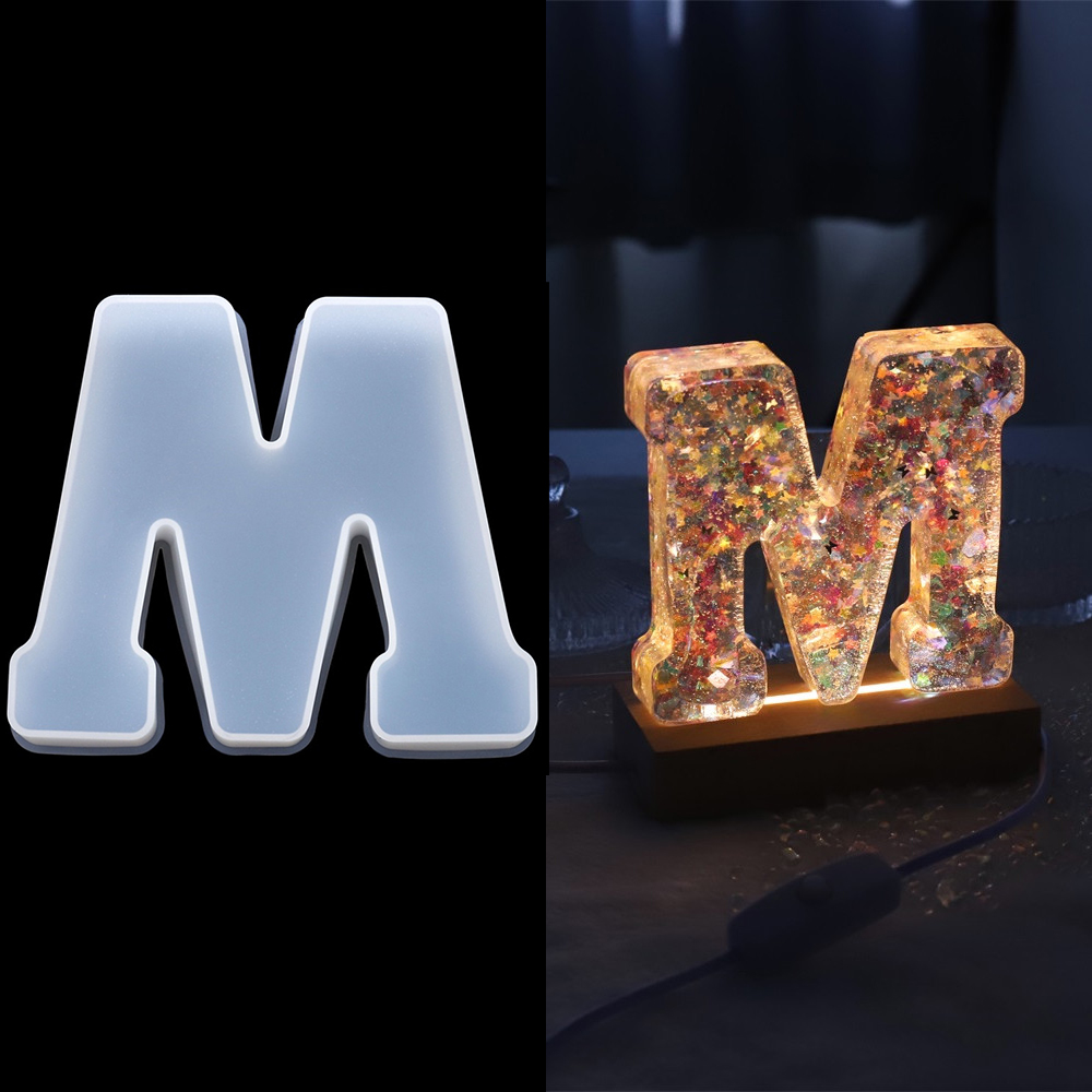 3 boyutları A - Z Mektup Silik - Resin Art Alphabet incelemesi ve fiyatı