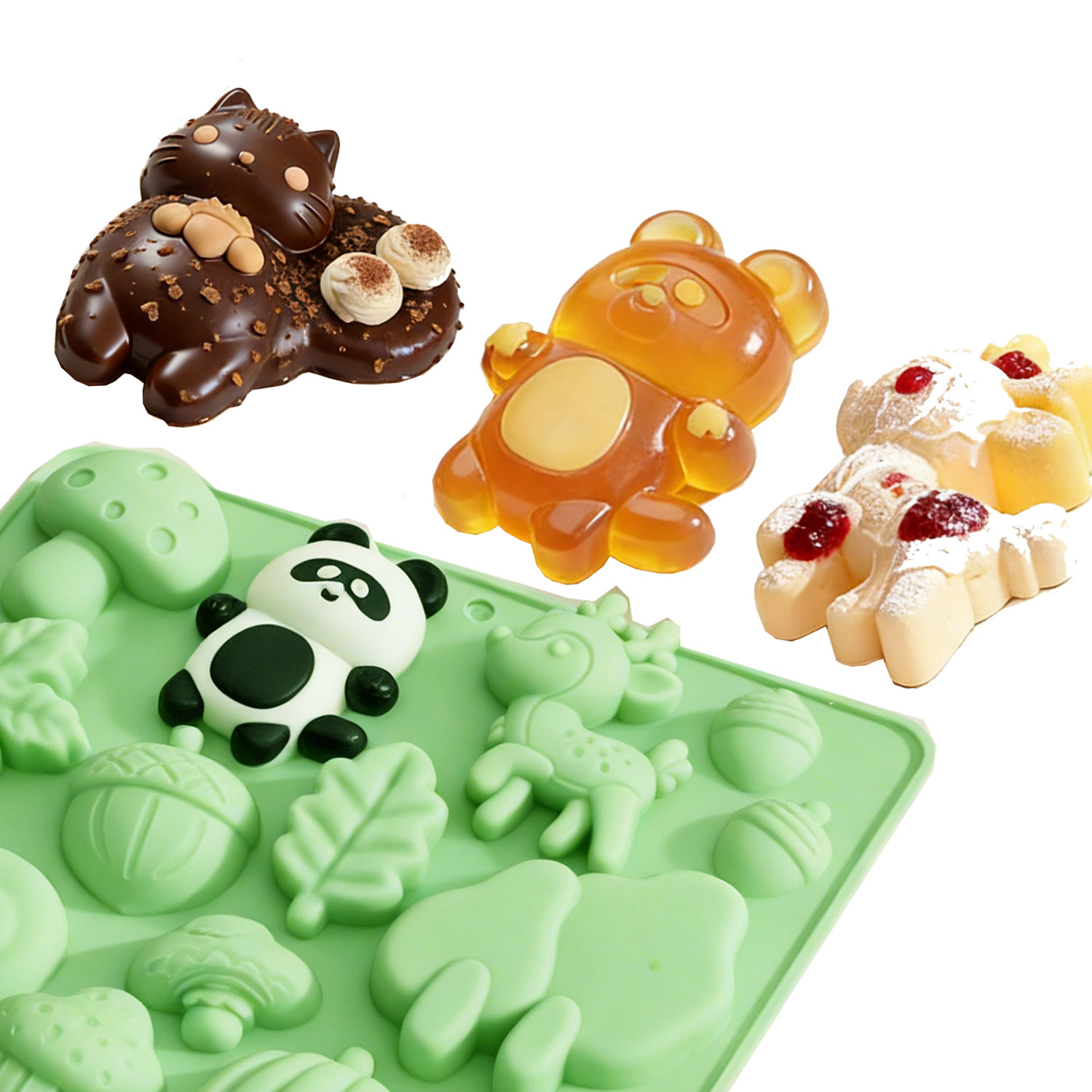 Sincap ve Geyik Şeklinde Hayva - Resin Art Things incelemesi ve fiyatı