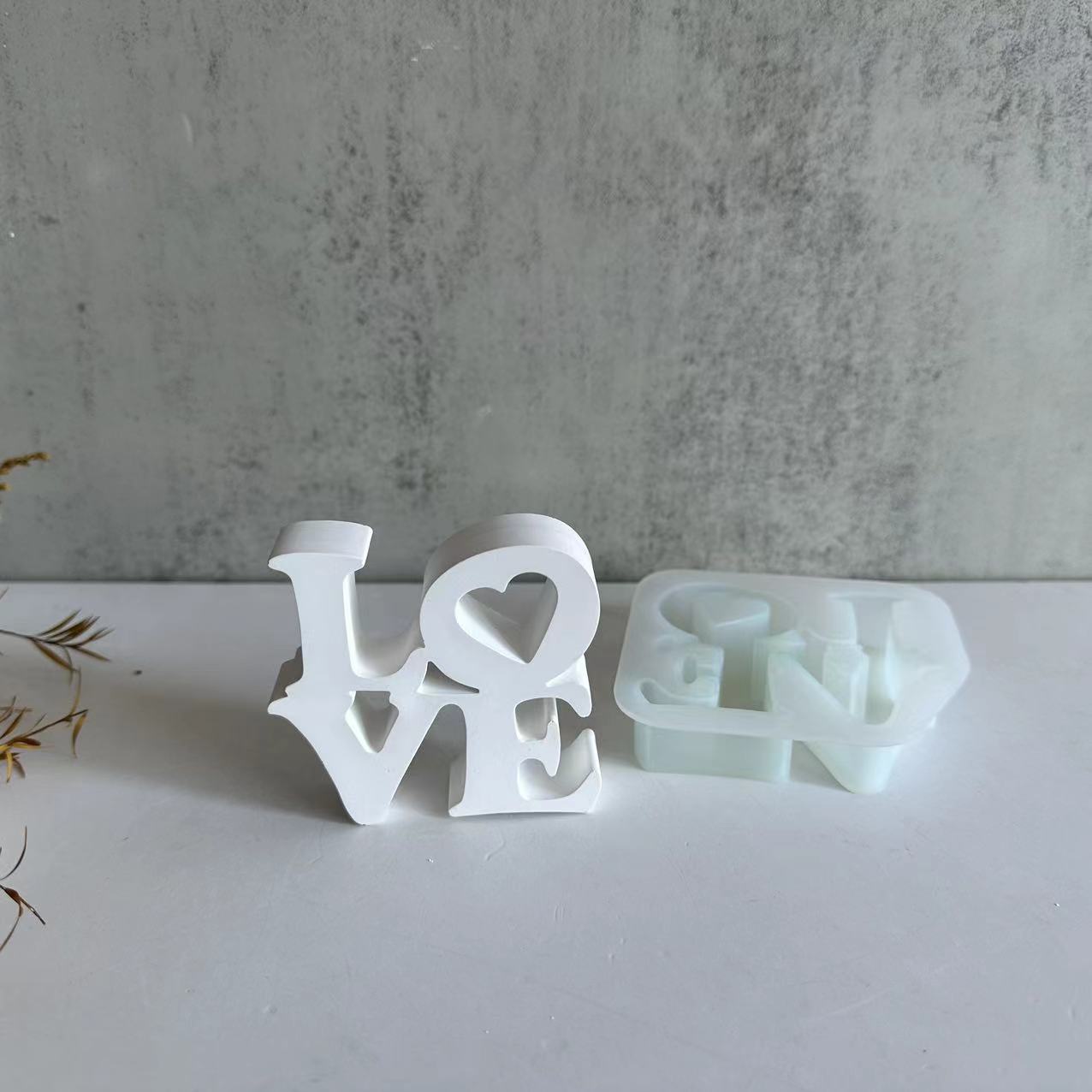 LOVE Harfli Silikon Kalıp DIY  - Resin Art Alphabet incelemesi ve fiyatı