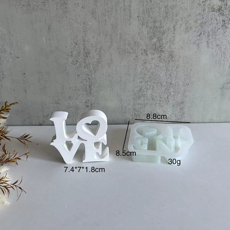 LOVE Harfli Silikon Kalıp DIY  - Resin Art Alphabet incelemesi ve fiyatı