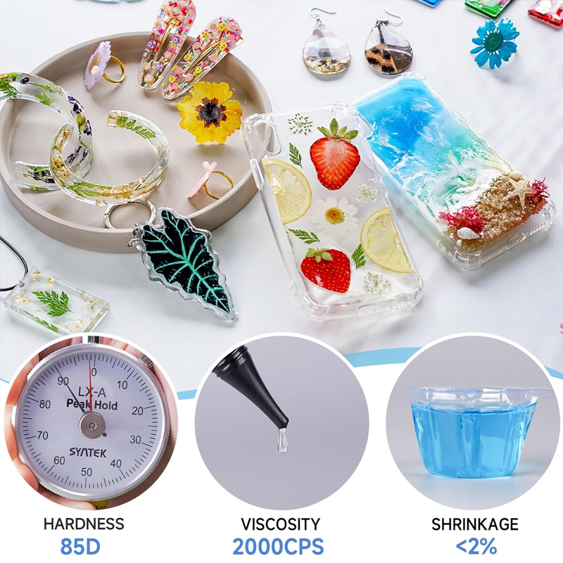 Yükseltilmiş UV Reçine Sert Ba - Resin Art Kit For Beginners incelemesi ve fiyatı