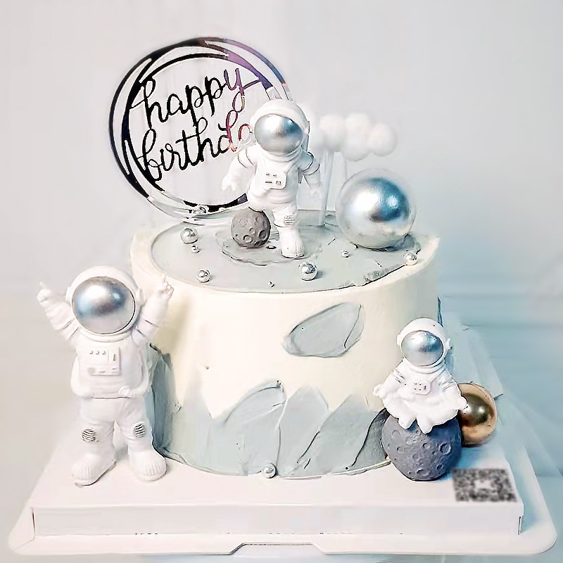 Astronot Kek Topper Dış Uzay T - Resin Art Alphabet incelemesi ve fiyatı
