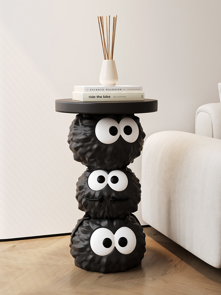 Yaratıcı karikatür kömür topu  - Resin Art Coffee Table incelemesi ve fiyatı