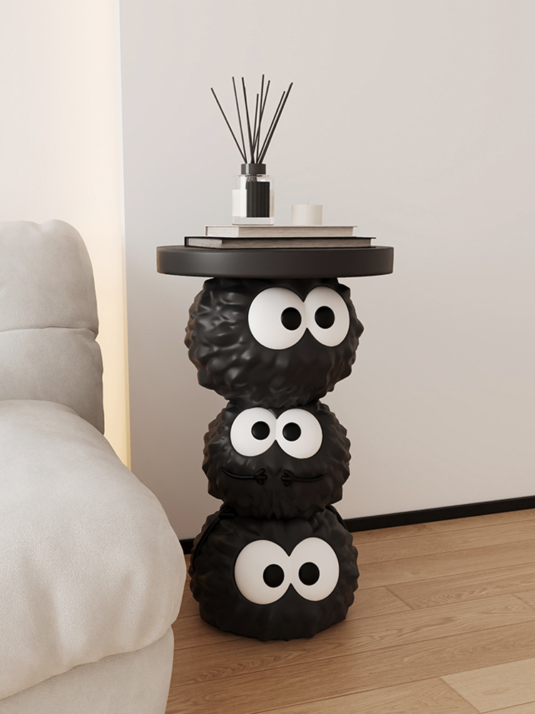 Yaratıcı karikatür kömür topu  - Resin Art Coffee Table incelemesi ve fiyatı
