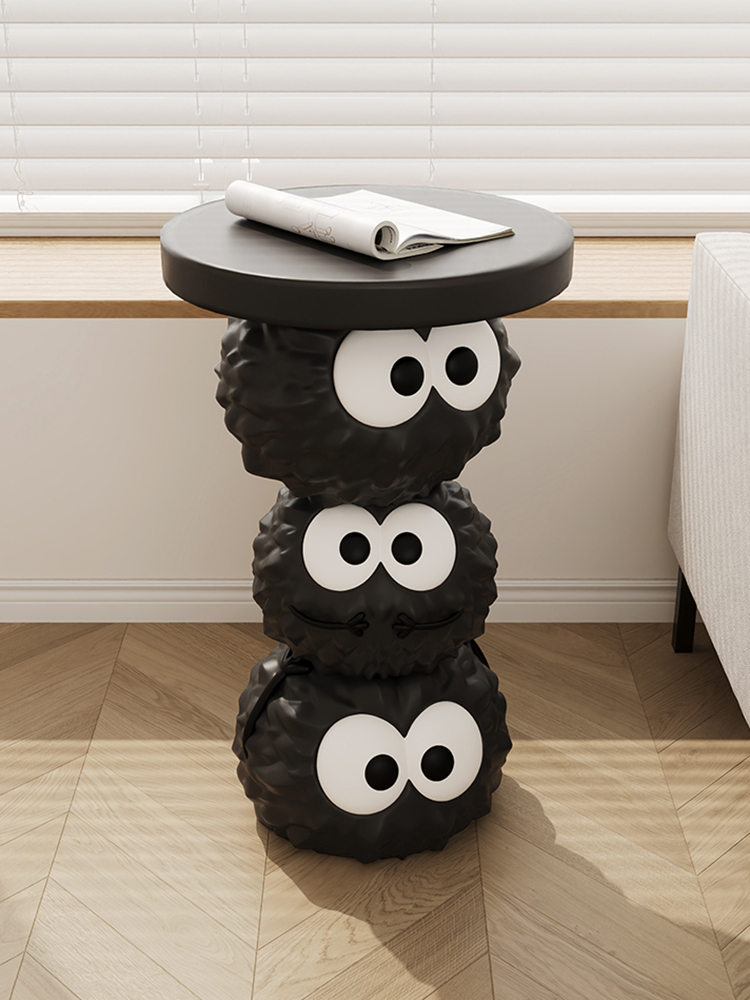 Yaratıcı karikatür kömür topu  - Resin Art Coffee Table incelemesi ve fiyatı