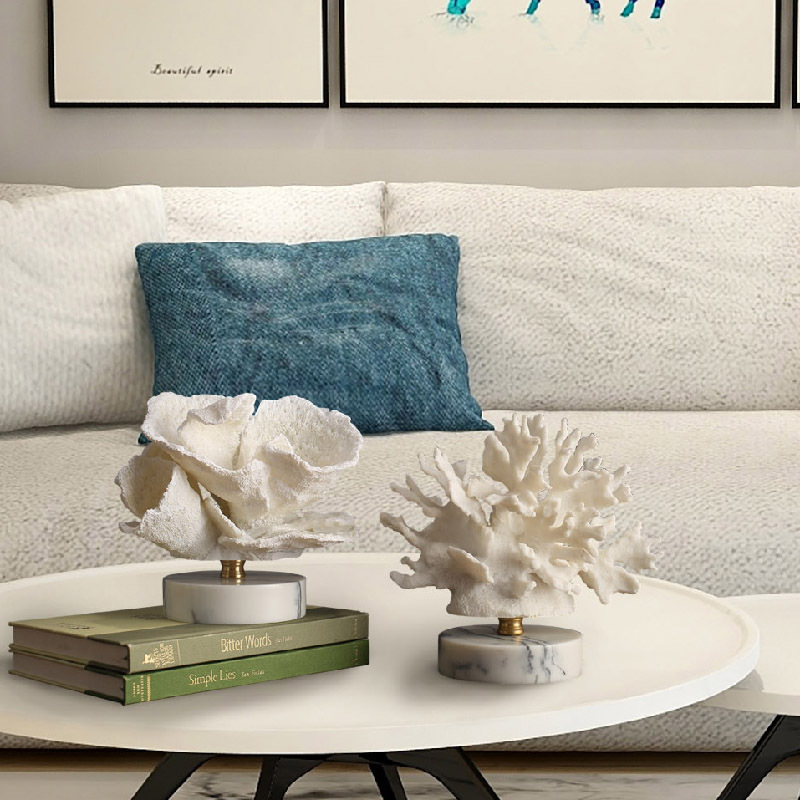İskandinav Tarzı Simüle Mercan - Resin Art Coffee Table incelemesi ve fiyatı