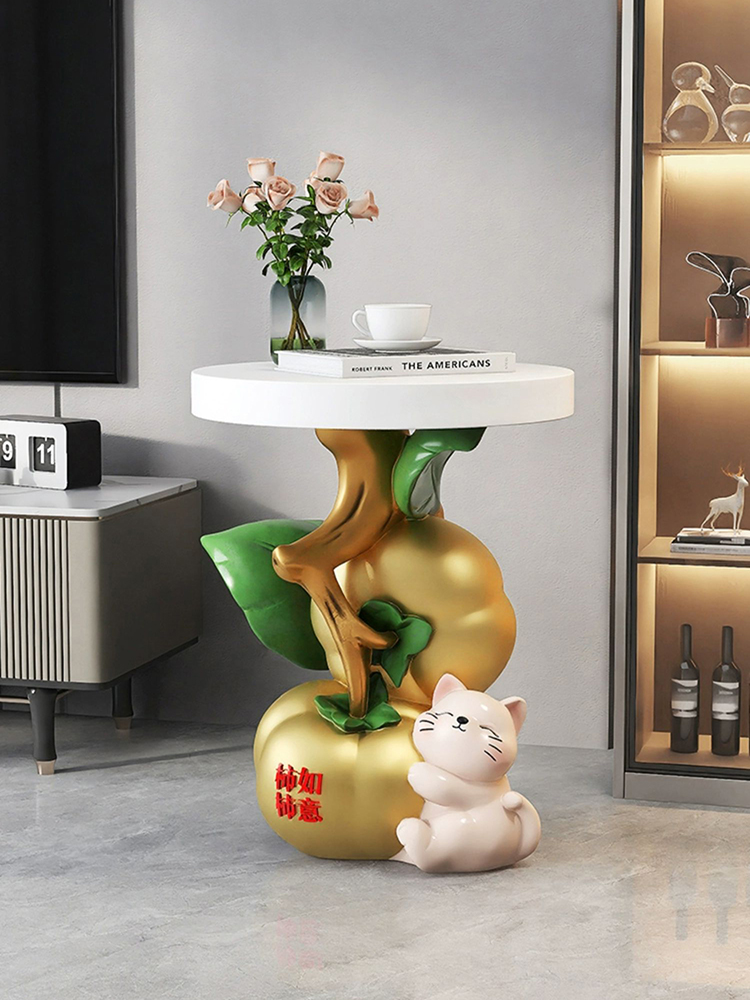 Yaratıcı Heykel Yan Masalar Ev - Resin Art Coffee Table incelemesi ve fiyatı