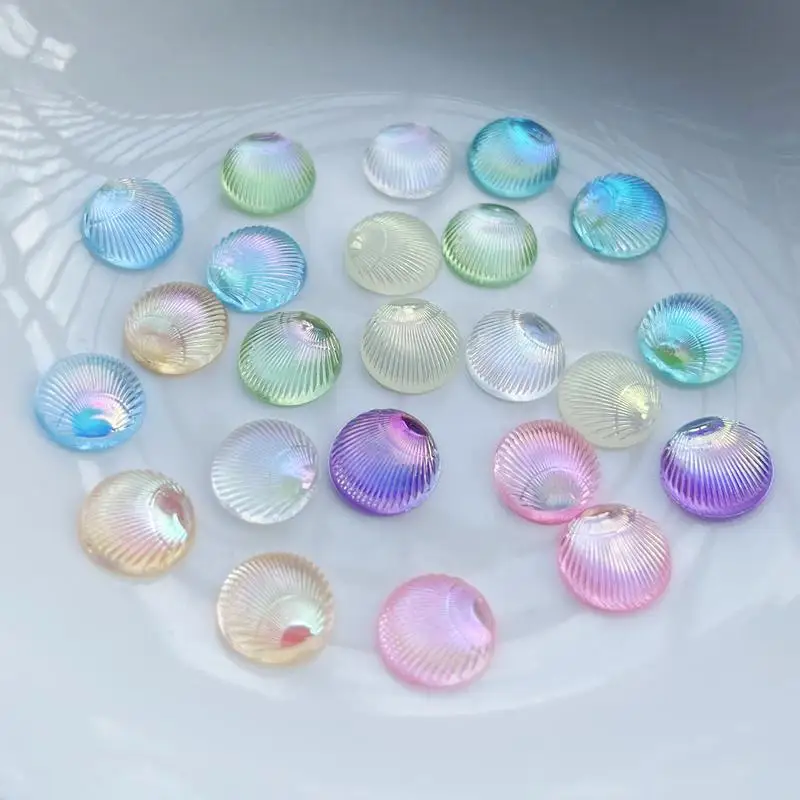 100 adet Dairesel kabuklar 3d  - Resin Art Earrings Design incelemesi ve fiyatı