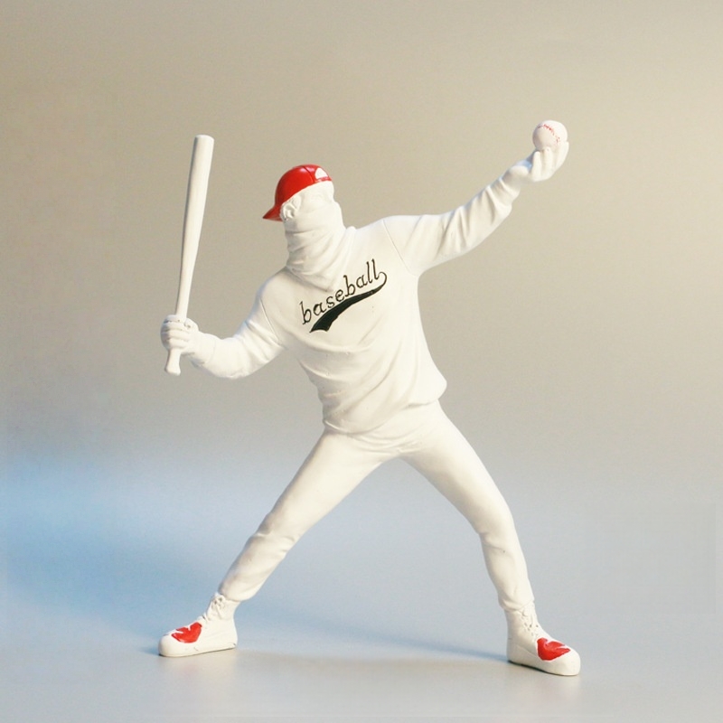 Banksy Heykelciği Sanat Eseri  - Resin Art For Anniversary Gift incelemesi ve fiyatı